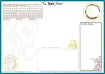 Dodo Jotter Pad - A3 Desk Sized, Hardcover/Rebecca Jay