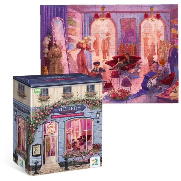 Dodo Puzzle - Atelierul de moda (300 piese)