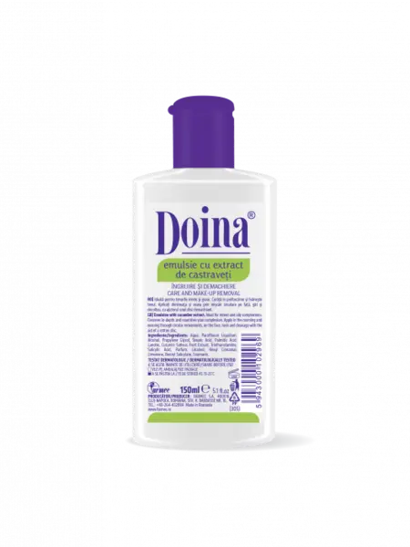 Doina Emulsie cu extract de castraveti, 150 ml