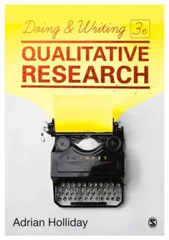 Doing & Writing Qualitative Research, Paperback/Adrian Holliday