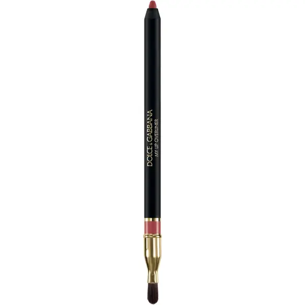 Dolce&Gabbana Classic My Lip Overliner creion contur pentru buze cu pensula culoare 07 My Crimson Red - Muted Dark Pink Rosy Red 1.2 g