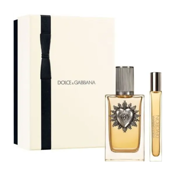 Dolce & Gabbana Devotion Set cadou pentru bărbați Volum 100 ml EDP + EDP 10 ml