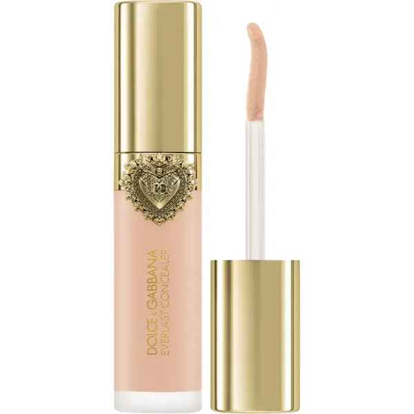 Dolce&Gabbana Everlast Concealer anticearcan cu efect de lunga durata culoare 04 Light - Peach Undertones 11 ml