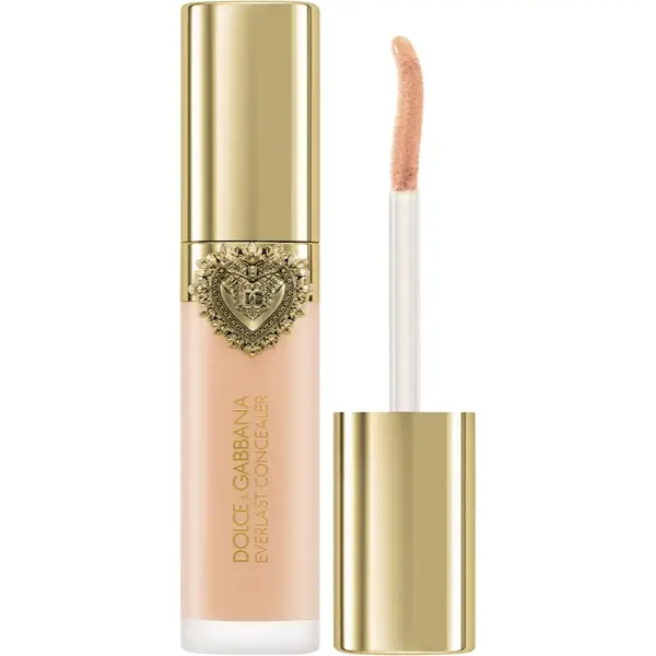 Dolce&Gabbana Everlast Concealer anticearcan cu efect de lunga durata culoare 10 Light Medium - Yellow Peach Undertones 11 ml