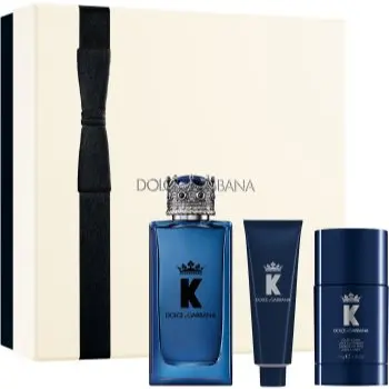 Dolce&Gabbana K by Dolce&Gabbana EDP Trio Gift Set set cadou pentru bărbați
