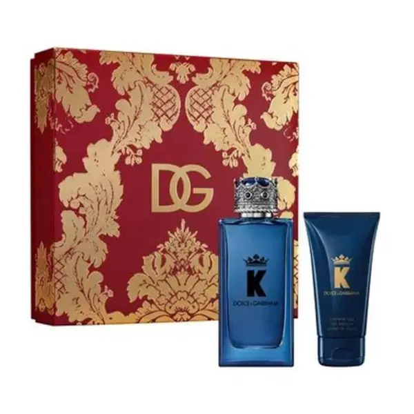 Dolce & Gabbana K by Dolce & Gabbana Set cadou pentru bărbați Volum EDP 50 ml + 50 ml gel de duș