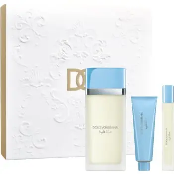Dolce&Gabbana Light Blue EDT Trio Gift Set set cadou pentru femei