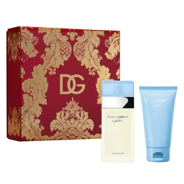 Dolce & Gabbana Light Blue Set cadou pentru femei Volum EDT 50 ml + 50 ml cremă de corp