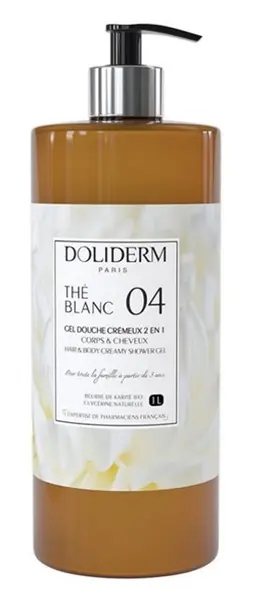 Doliderm Gel de duș 2 în 1 The Blanc 04, 1000 ml