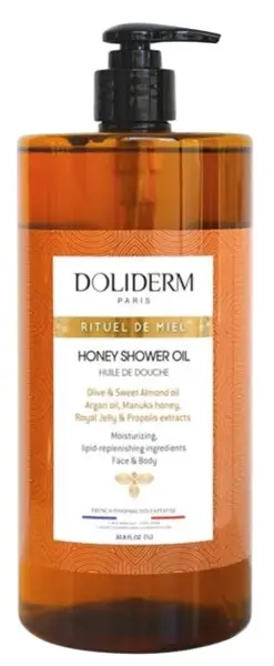 Doliderm Rituel de Miel Ulei de duș pentru față și corp, 1000 ml