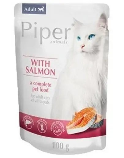 DOLINA NOTECI PIPER Hrana umeda pentru pisici, cu somon, 100g