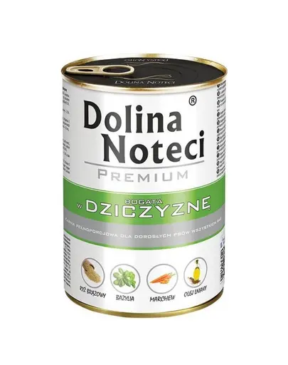 DOLINA NOTECI Premium bogat în vânat 400 g