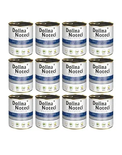 DOLINA NOTECI Premium Bogata in cod si broccoli 12x800g