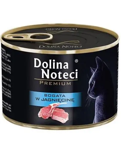 DOLINA NOTECI Premium Bogată în miel - pentru pisici adulte 185 g
