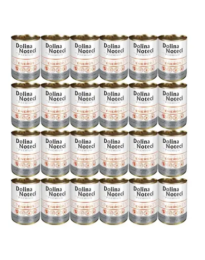 DOLINA NOTECI Premium Energy hrana caini activi si lucru 24x400g