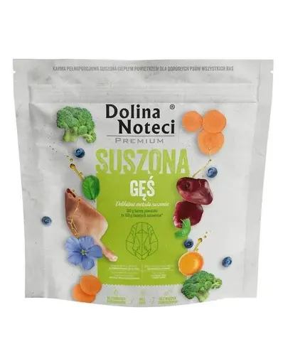 Dolina Noteci Premium Gâscă hrană uscată pentru câini, 1 kg