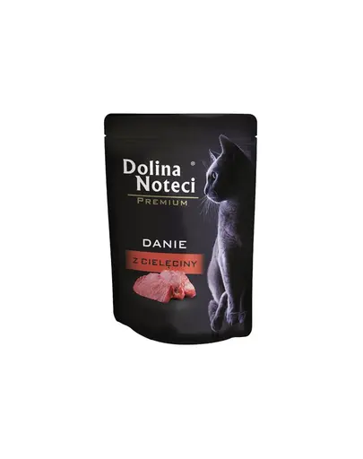 DOLINA NOTECI Premium Hrană umedă pentru pisici cu vițel 85 g