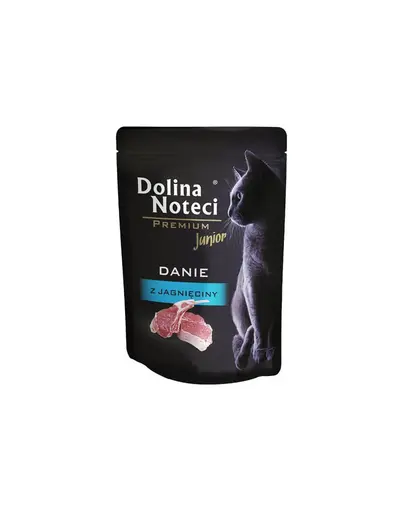 DOLINA NOTECI Premium Junior Hrană umedă pentru pui de pisică cu miel 85 g