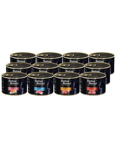 DOLINA NOTECI Premium Mix 12x185 g hrană pisici adulte