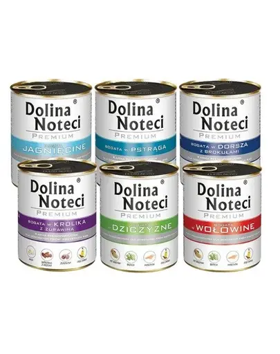 DOLINA NOTECI Premium Mix conserve caini 10x800g fara pasare