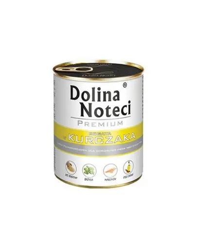 DOLINA NOTECI Premium Mix cu pui și vită 24x800 g hrană umedă câini