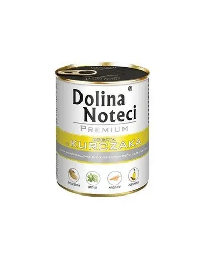 DOLINA NOTECI Premium Mix pui și gâscă cu cartofi 24x800 g hrană câini
