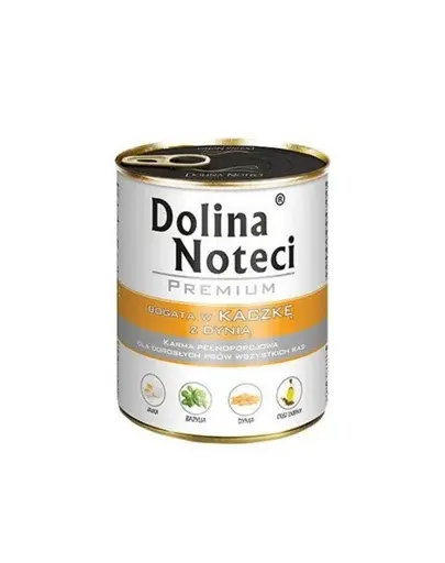 DOLINA NOTECI Premium Mix vită și rață cu dovleac 24x800 g hrană umedă pentru câini