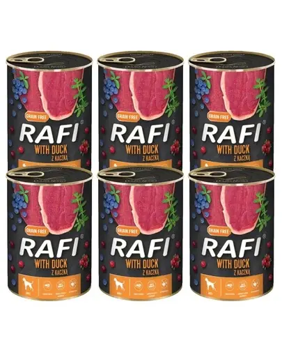 DOLINA NOTECI RAFI Hrana umeda caini adulti, cu rata 6x800 g