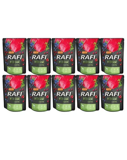 DOLINA NOTECI Rafi Plic hrana umeda caini, cu vanat 10x300 g
