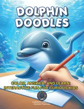 Dolphin Doodles. Color, Answer, and Learn: Interactive Fun for Curious Kids, Paperback/***