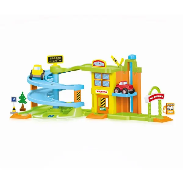 DOLU Joc de constructie- Garaj (40 piese)