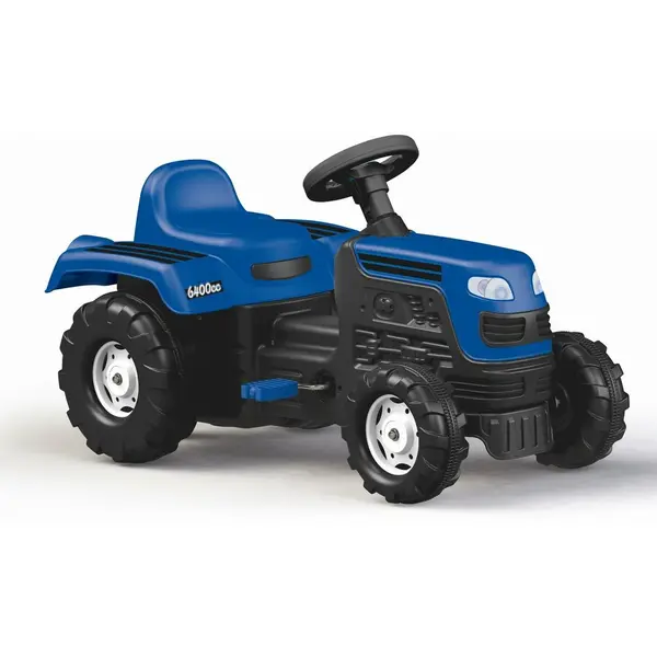 DOLU Tractor cu pedale - albastru