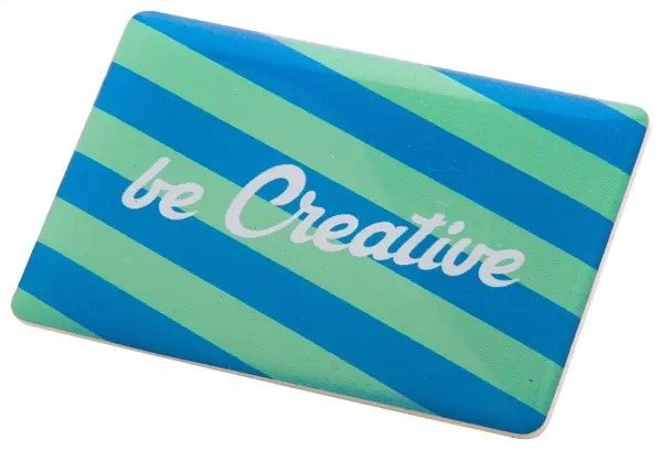 DomeBadge insignă cu magnet - alb