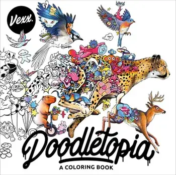 Doodletopia. A Coloring Book, 3 Revised edition, Paperback/Vexx