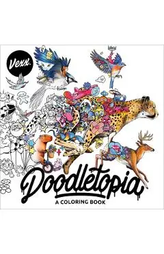 Doodletopia: A Coloring Book - Vexx