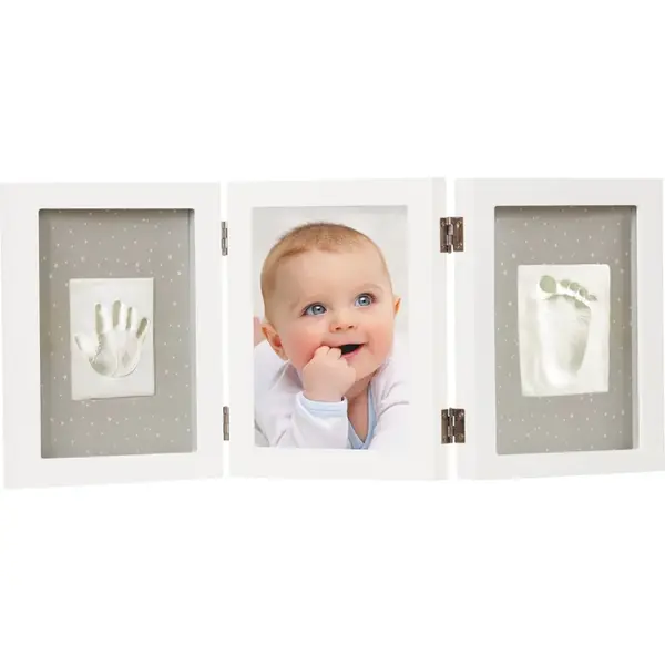 Dooky Luxury Memory Box Triple Frame Printset set de mulaj pentru amprentele bebelușului 1 buc