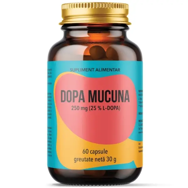 Dopa Mucuna, 60 capsule, Laboratoarele Remedia