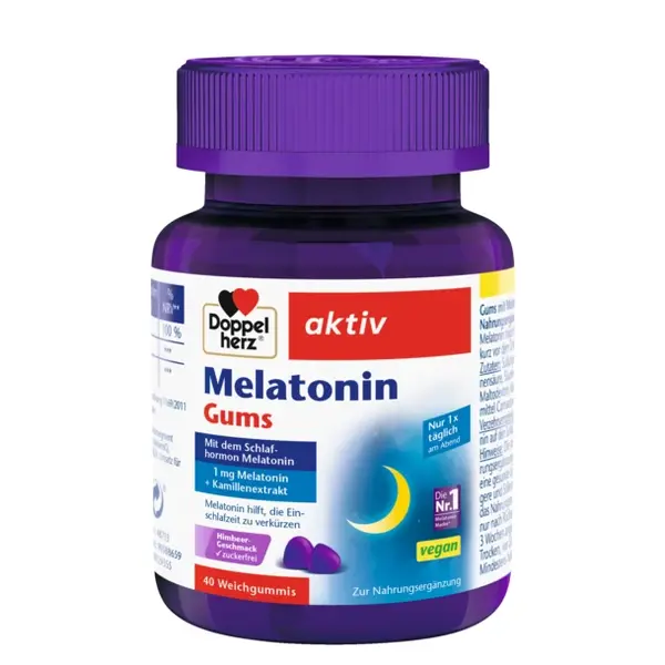 Doppelherz melatonin gums 40 jeleuri Queisser Pharma