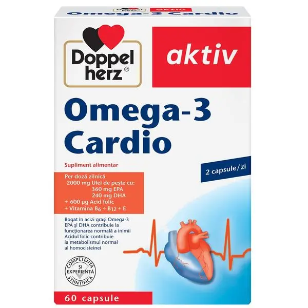 DOPPELHERZ OMEGA 3 CARDIO