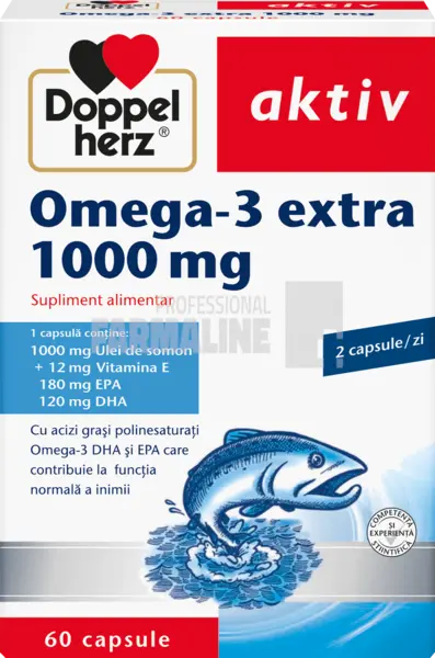Doppelherz Omega 3 Extra 1000 mg 60 capsule