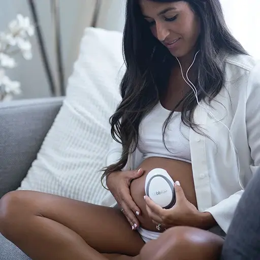 Doppler fetal wireless cu casti bbluv Echo