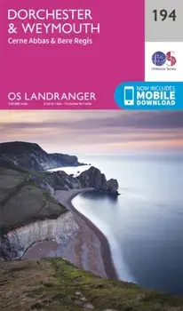 Dorchester & Weymouth, Cerne Abbas & Bere Regis. February 2016 ed, Sheet Map/Ordnance Survey
