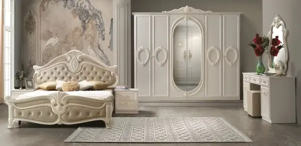 DORMITOR COMPLET FURN 16 ( SOMIERA SI SALTEAUA GRATUITE) , PAT 160/200 CM