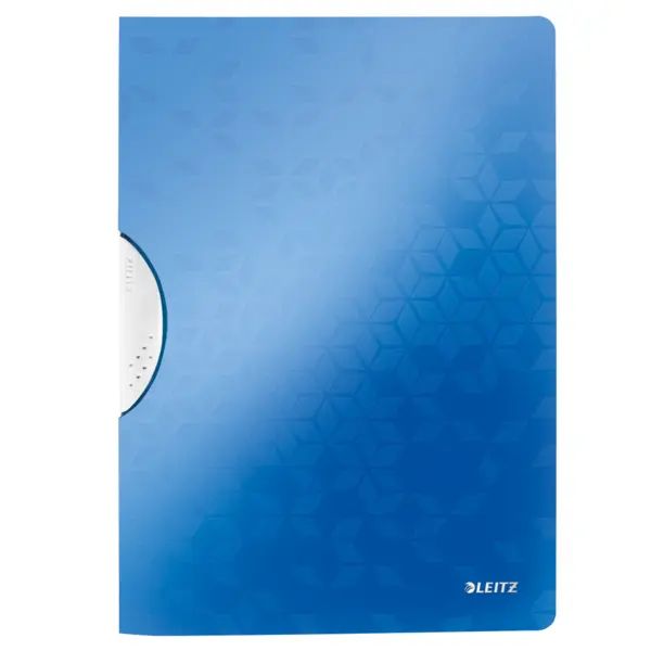 Dosar cu clip Leitz Wow ColorClip PP Dosar cu clip Leitz Wow ColorClip PP albastru metalizat