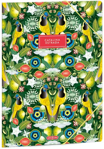 Dosar cu elastic Ars Una Catalina Estrada - Carriqui, A4