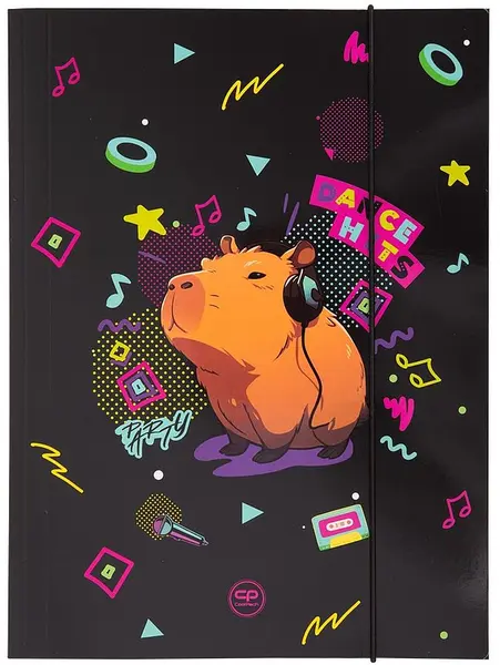 Dosar cu elastic Cool Pack - A4, Capybara Music