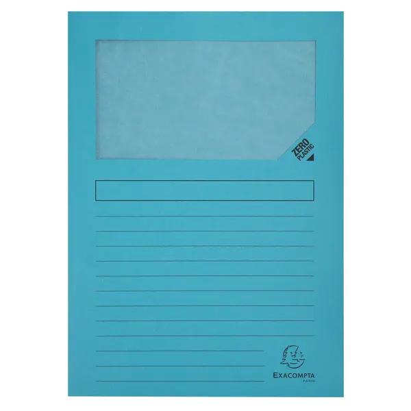 Dosar cu fereastra Forever 25 bucati/set Albastru