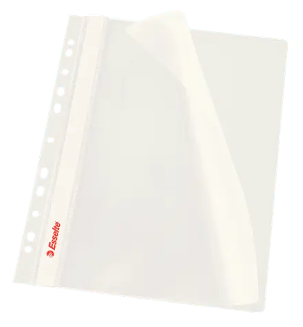 Dosar cu multiperforatii Esselte VIVIDA plastic 10 bucati/set Dosar cu multiperforatii Esselte VIVIDA plastic 10 bucati/set alb