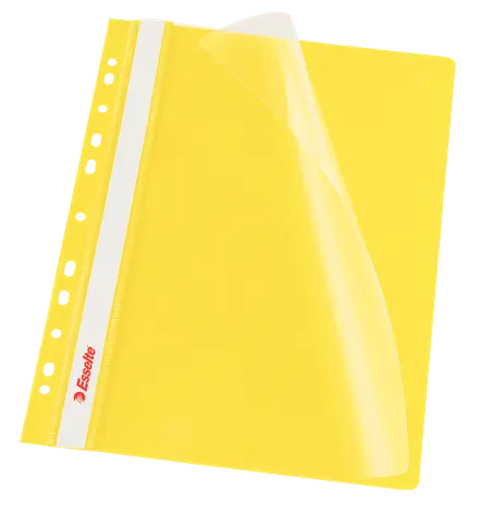 Dosar cu multiperforatii Esselte VIVIDA plastic 10 bucati/set Dosar cu multiperforatii Esselte VIVIDA plastic 10 bucati/set galben