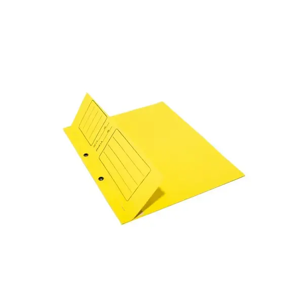 Dosar cu sina incopciat A4 1/2 carton supercolor 10 buc/set Dosar cu sina incopciat A4 1/2 carton supercolor 10 buc/set galben
